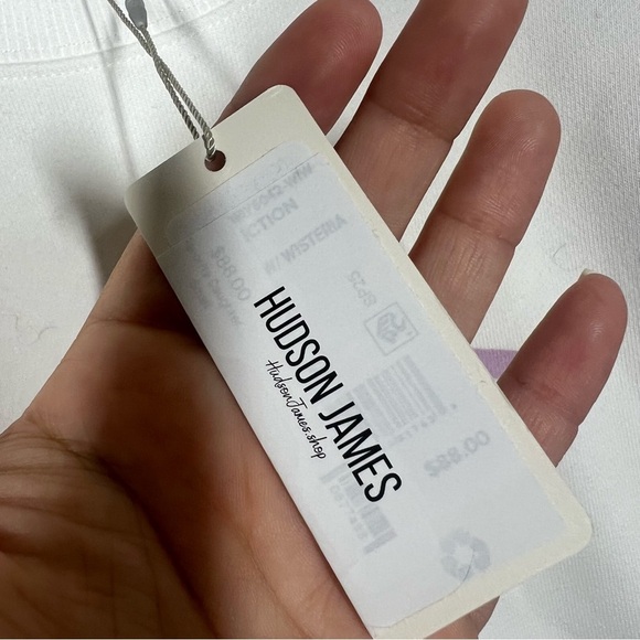 Favorite Daughter Mom of the Year Cotton Crewneck Sweatshirt Small White - Picture 5 of 11